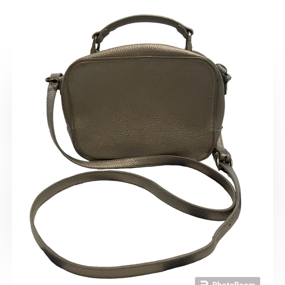 And New Day Silver gray women's shoulder bag with zipper COD# 0233.